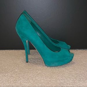 Authentic Gucci Peep Toe Heels